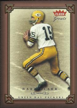 2004 Fleer Greats of the Game #14 Bart Starr Front