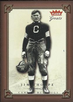 2004 Fleer Greats of the Game #2 Jim Thorpe Front