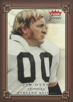 2004 Fleer Greats of the Game #37 Jim Otto Front