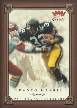 2004 Fleer Greats of the Game #43 Franco Harris Front