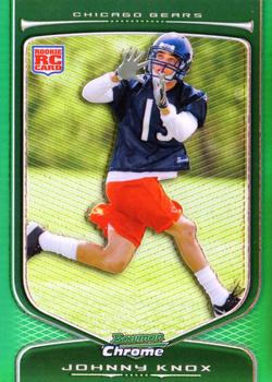 2009 Bowman Chrome - Green Refractors #155 Johnny Knox Front