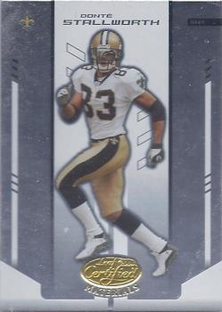 2004 Leaf Certified Materials #76 Donte Stallworth Front