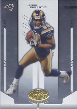 2004 Leaf Certified Materials #106 Isaac Bruce Front