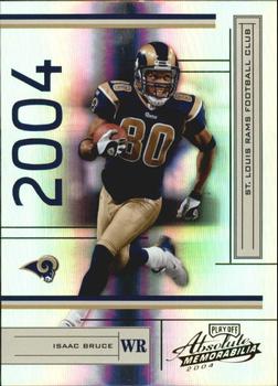 2004 Playoff Absolute Memorabilia #130 Isaac Bruce Front