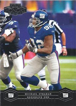 2004 Playoff Honors #62 Michael Strahan Front