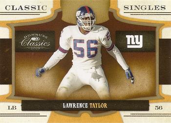 2009 Donruss Classics - Classic Singles Gold #17 Lawrence Taylor Front