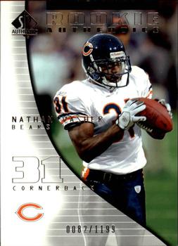 2004 SP Authentic #116 Nathan Vasher Front