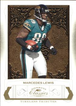 2009 Donruss Classics - Timeless Tributes Gold #48 Marcedes Lewis Front