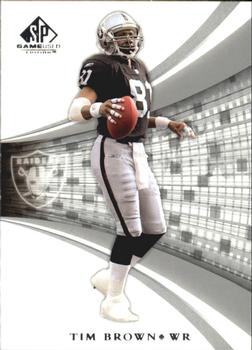 2004 SP Game Used #70 Tim Brown Front