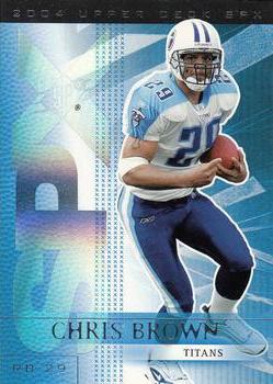 2004 SPx #95 Chris Brown Front