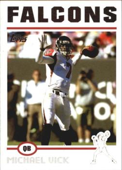 2004 Topps #25 Michael Vick Front