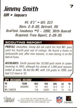 2004 Topps Draft Picks & Prospects #7 Jimmy Smith Back