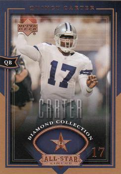 2004 Upper Deck Diamond Collection All-Star Lineup #48 Quincy Carter Front