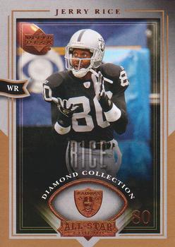 2004 Upper Deck Diamond Collection All-Star Lineup #52 Jerry Rice Front