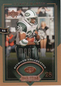 2004 Upper Deck Diamond Collection All-Star Lineup #79 Curtis Martin Front