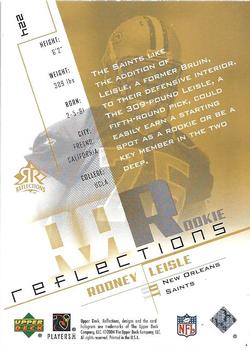 2004 Upper Deck Reflections #224 Rodney Leisle Back