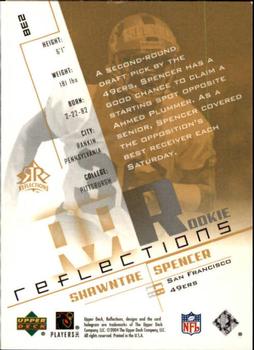 2004 Upper Deck Reflections #238 Shawntae Spencer Back