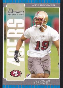2005 Bowman #220 Marcus Maxwell Front