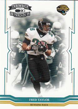 2005 Donruss Throwback Threads #69 Fred Taylor Front