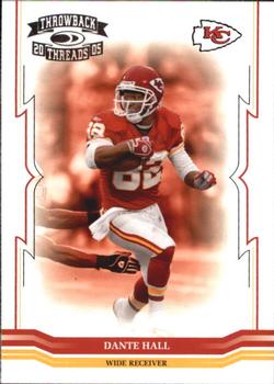 2005 Donruss Throwback Threads #71 Dante Hall Front