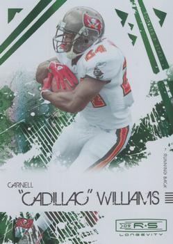 2009 Donruss Rookies & Stars Longevity - Emerald #93 Cadillac Williams Front