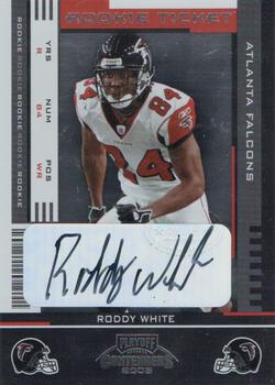 2005 Playoff Contenders #163 Roddy White Front