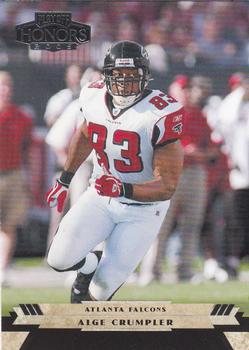 2005 Playoff Honors #5 Alge Crumpler Front