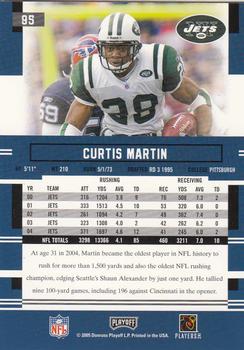 2005 Playoff Prestige #95 Curtis Martin Back