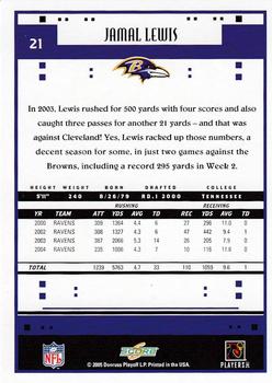2005 Score #21 Jamal Lewis Back