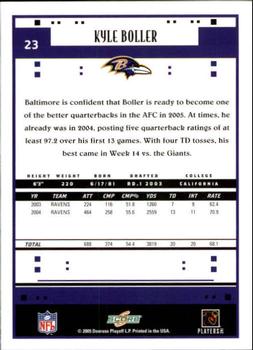 2005 Score #23 Kyle Boller Back