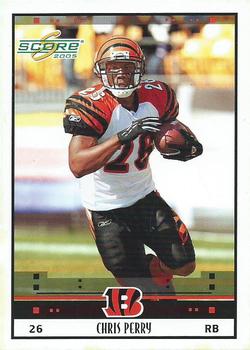 2005 Score #57 Chris Perry Front