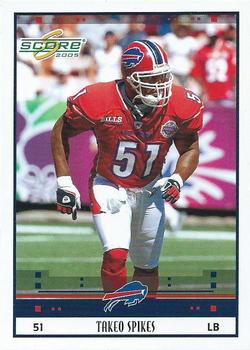 2005 Score #326 Takeo Spikes Front