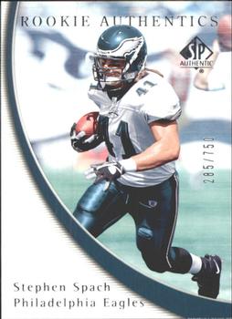 2005 SP Authentic #109 Stephen Spach Front