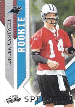 2009 Playoff Absolute Memorabilia - Spectrum Black #144 Hunter Cantwell Front
