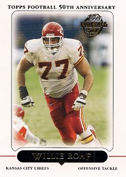 2005 Topps #123 Willie Roaf Front