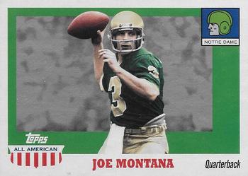 2005 Topps All American #8 Joe Montana Front