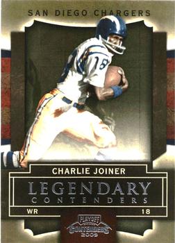 2009 Playoff Contenders - Legendary Contenders #13 Charlie Joiner Front