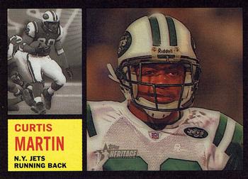 2005 Topps Heritage #1 Curtis Martin Front