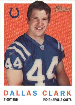 2005 Topps Heritage #223 Dallas Clark Front