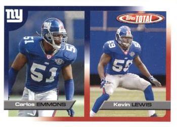 2005 Topps Total #96 Kevin Lewis / Carlos Emmons Front