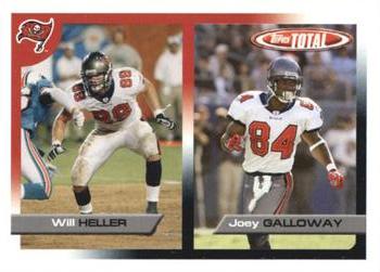 2005 Topps Total #97 Joey Galloway / Will Heller Front