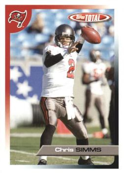 2005 Topps Total #193 Chris Simms Front