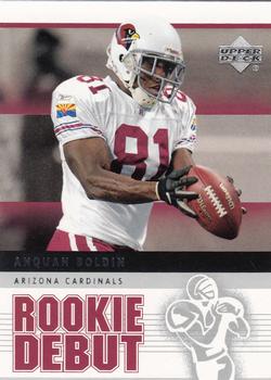 2005 Upper Deck Rookie Debut #3 Anquan Boldin Front