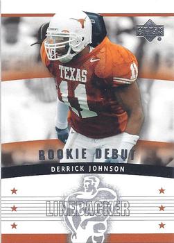 2005 Upper Deck Rookie Debut #154 Derrick Johnson Front