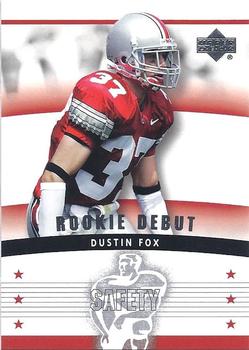2005 Upper Deck Rookie Debut #171 Dustin Fox Front