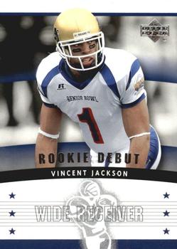 2005 Upper Deck Rookie Debut #183 Vincent Jackson Front
