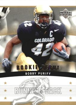 2005 Upper Deck Rookie Debut #199 Bobby Purify Front