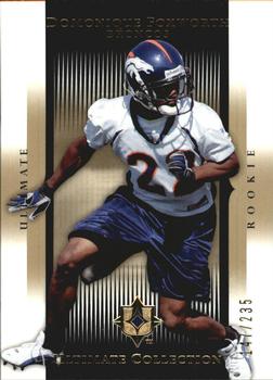 2005 Upper Deck Ultimate Collection #174 Domonique Foxworth Front
