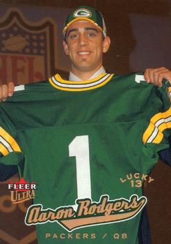 2005 Ultra #202 Aaron Rodgers Front