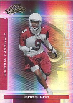 2006 Playoff Absolute Memorabilia #172 Greg Lee Front